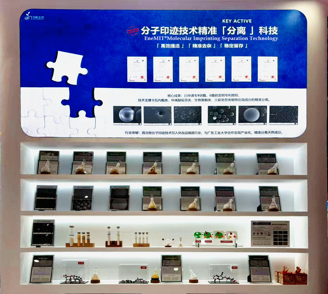 Highlighting our proprietary extraction technologies and scientific capabilities.